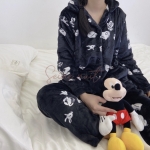 Pyjama Disney Femme Mickey Noir