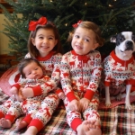 Nouveau Pyjama de Noël en famille Automne