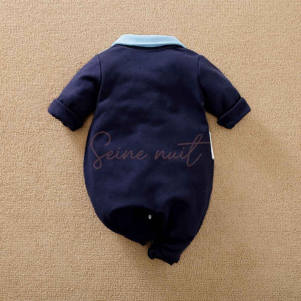 Pyjama Bébé une Pièce Bleu