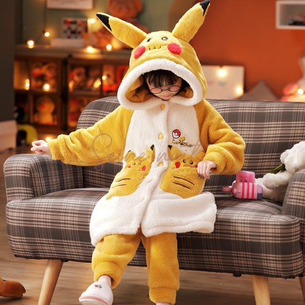 Pyjama Fille Pikachu Jaune