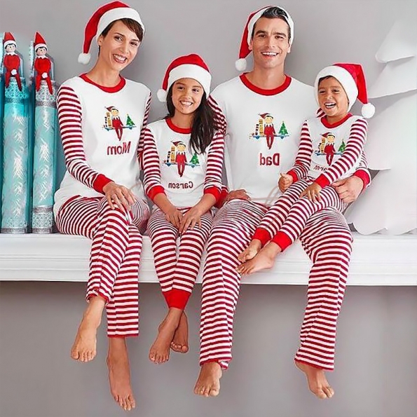 Nouvel Ensemble de Pyjama Noël Imprimé