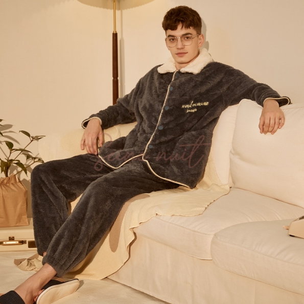 Pyjama Homme Polaire Azur