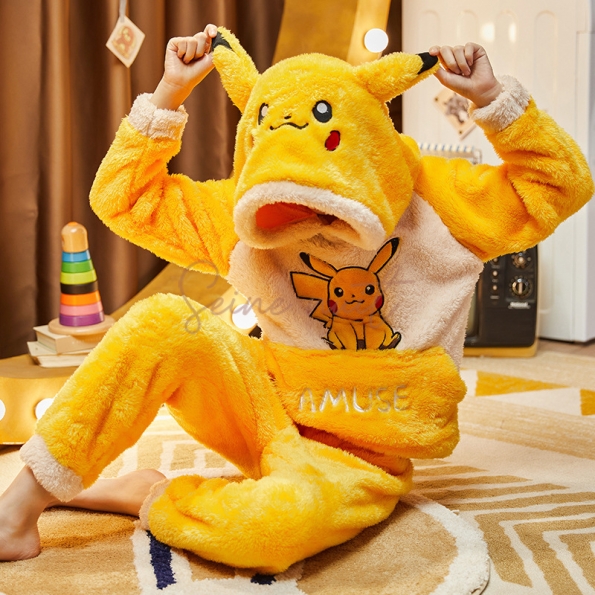 Pyjama Garçon Pikachu Jaune