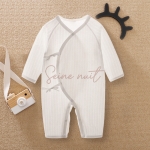 Nouveau Pyjama Bébé une Pièce Couleur Bonbon à la Mode 2021