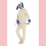 Combinaison Pyjama Lapin Bleu Dessin Animé