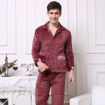 Pyjama Pilou Pilou Homme Jaune Pur