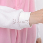 Combinaison Pyjama Petit Lapin Blanc Dessin Animé