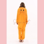 Combinaison Pyjama Dessin Animé Kangourou Orange
