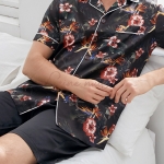 Pyjama Homme Eté 100% Soie de Mûrier