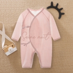 Nouveau Pyjama Bébé une Pièce Couleur Bonbon à la Mode 2021