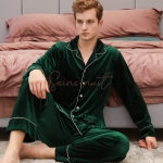 Pyjama Velours Vert Foncé