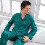 Pyjama Homme Eté en Soie Grande Taille