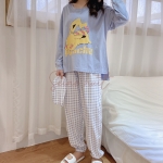 Pyjama Disney Femme Jaune Pikachu Bleu