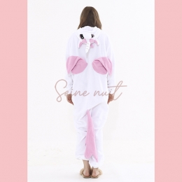 Combi Pyjama Licorne Bleu Dessin Animé