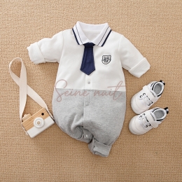 Pyjama Bébé une Pièce Style Collège