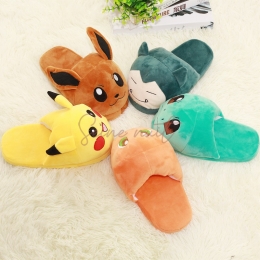 Chaussons en Peluche Pokemon Pikachu