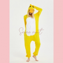 Combinaison Pyjama Dessin Animé Petit Canard Jaune
