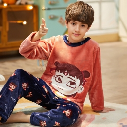 Pyjama Enfant Pilou Nezha Rouge