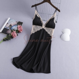 Pyjama Femme Sexy en Dentelle Chaude