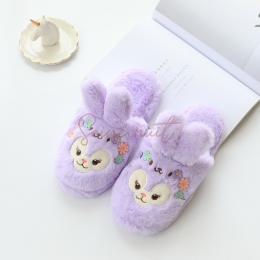 Chaussons Automne et Hiver en Coton Lapin Ballet