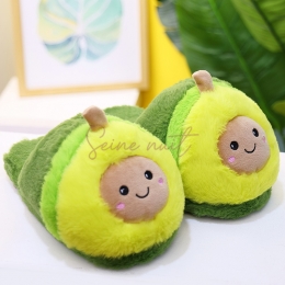 Pantoufles en Peluche Avocat Dessin Animé