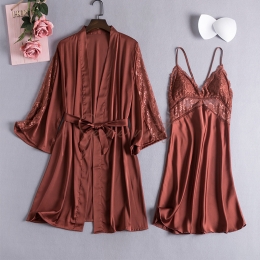 Pyjama Sexy Deux Pièces pour le Printemps et l'été