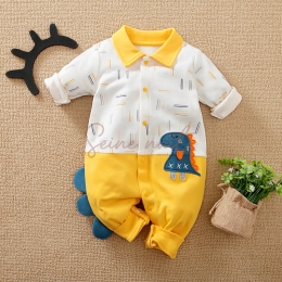 2021 Nouveau Pyjama Bébé une Pièce Dinosaure
