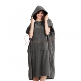 Sweat Oversize Gris Femme
