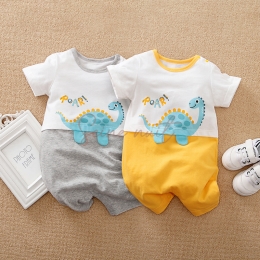 Pyjama une Pièce Dinosaure Dessin Animé Bébé