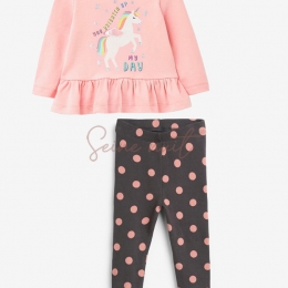 Ensemble de Pyjama Fille Rose
