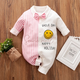 Nouveau Pyjama Bébé une Pièce Souriant Mignon