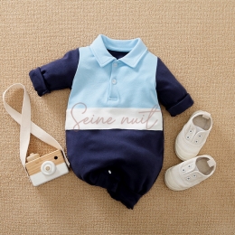 Pyjama Bébé une Pièce Bleu