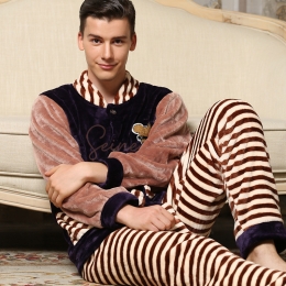 Pyjama Pilou Pilou Homme Marron